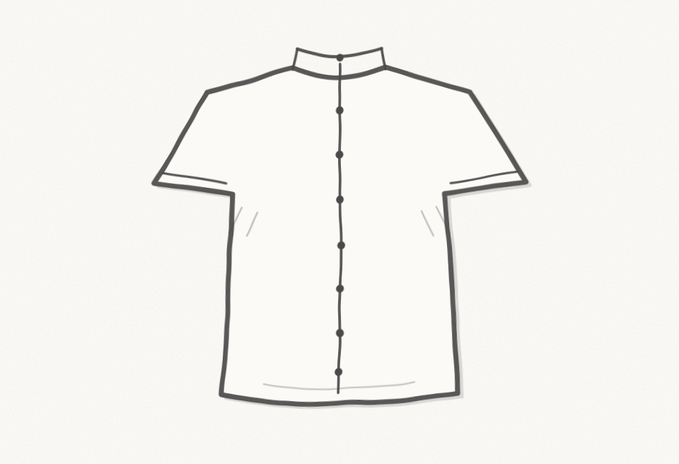 Women's "Biscayne" Cropped Short Sleeve Shirt
