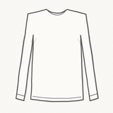 Men's "Death Valley" Hemp Crew-Neck Long Sleeve