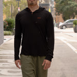 Joshua Tree - Men's Breathable Hemp Trail Pants in Olivine (Green) (front view)