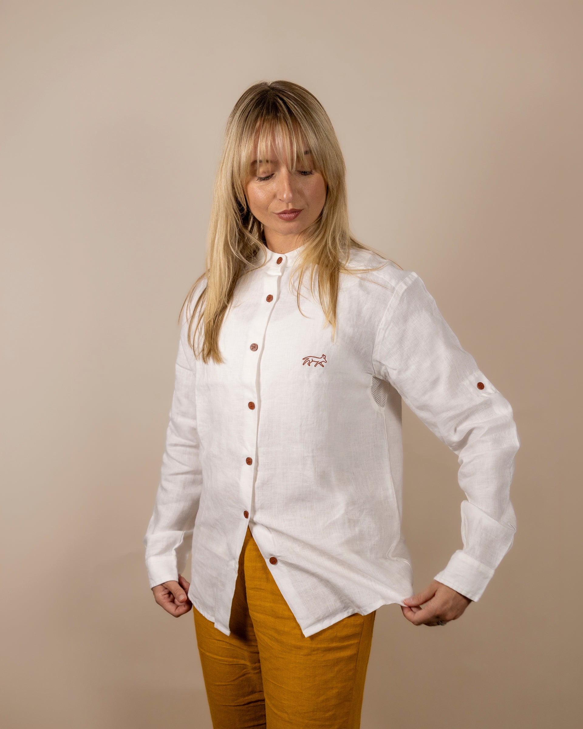 Canyonlands - Women's Long Sleeve Hemp Shirt