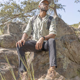 Canyonlands - Men's Ventilated Long Sleeve Hemp Shirt
