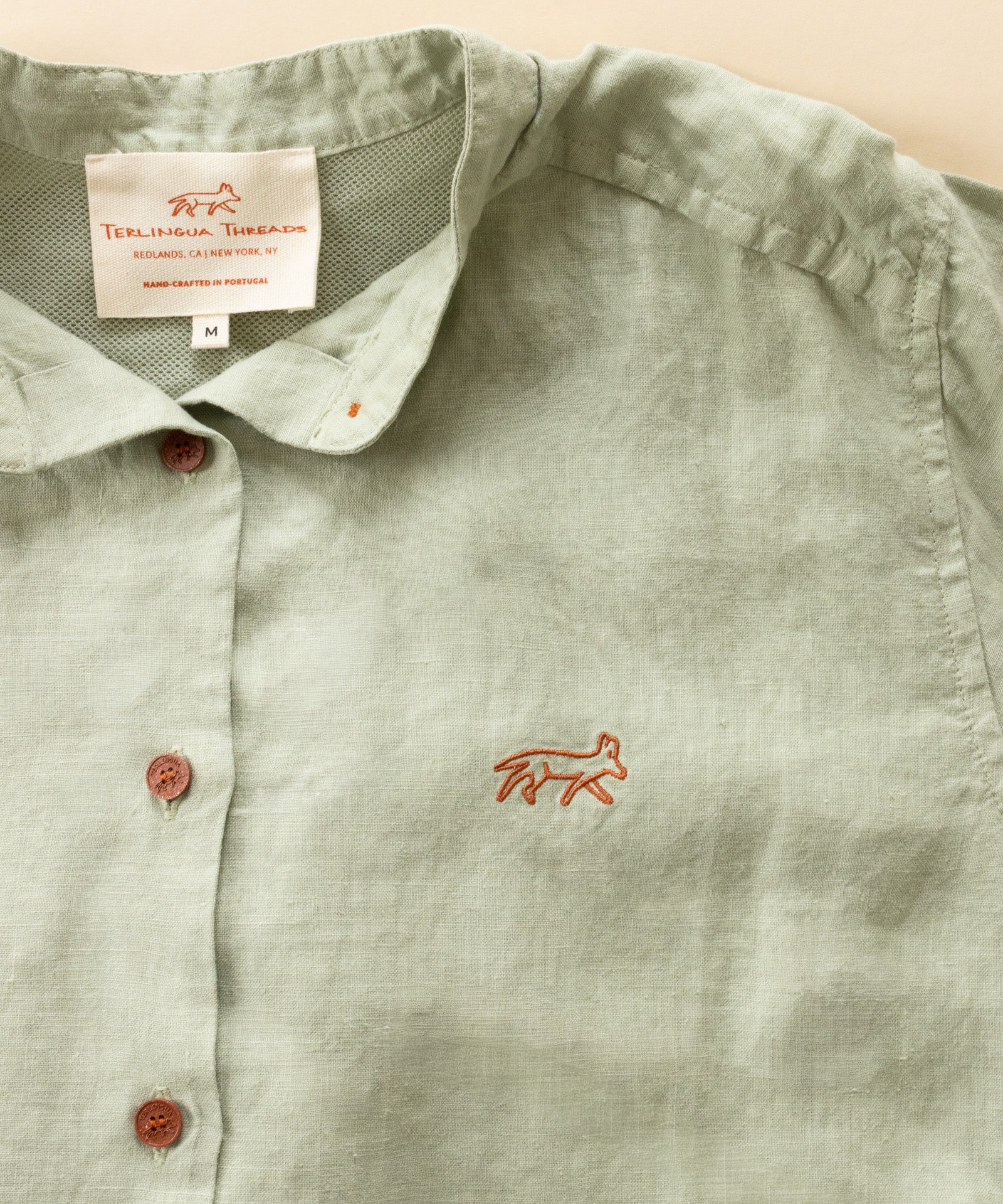 Men's "Everglades" Ventilated Short Sleeve Hemp Shirt