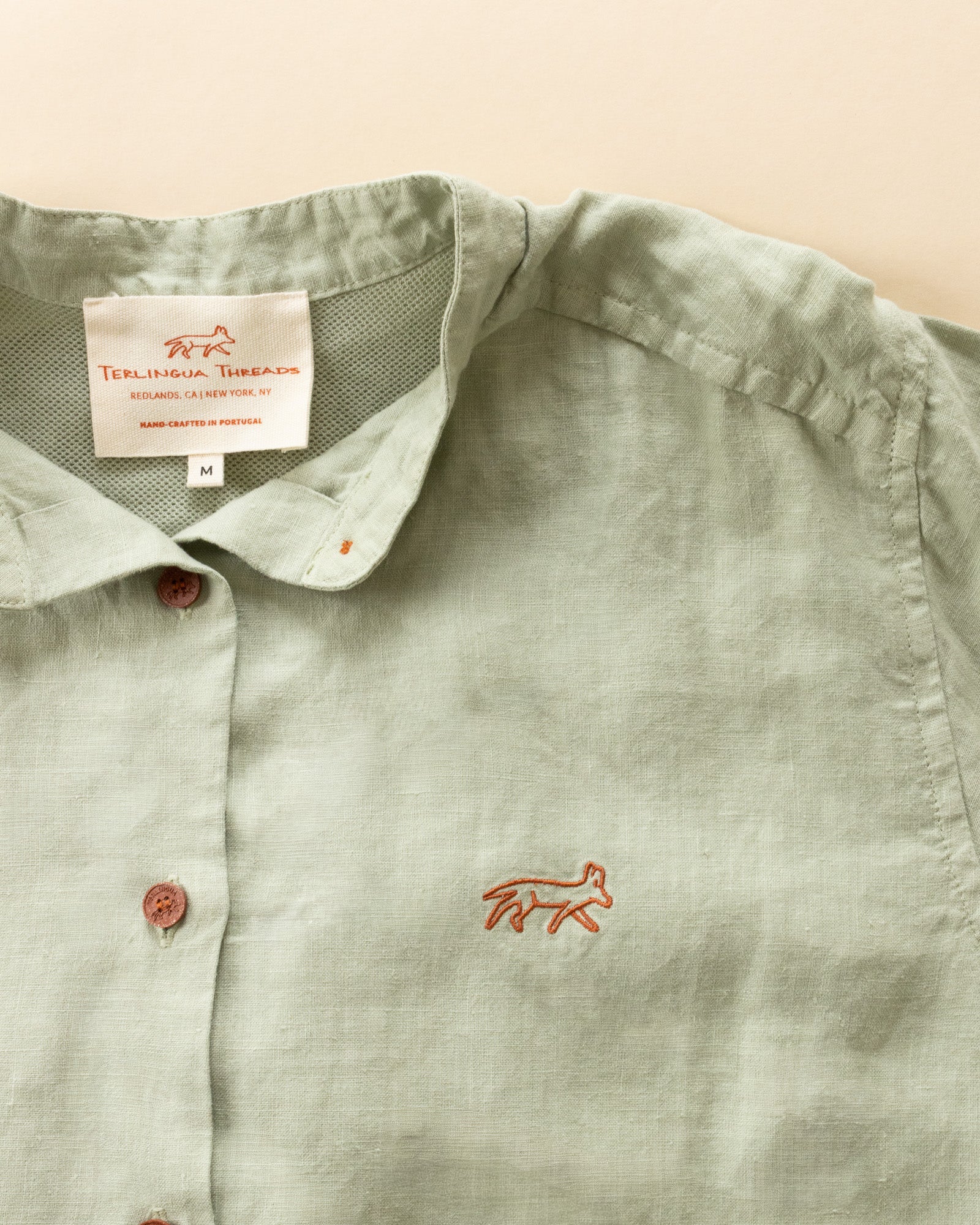 Men's "Everglades" Ventilated Short Sleeve Hemp Shirt