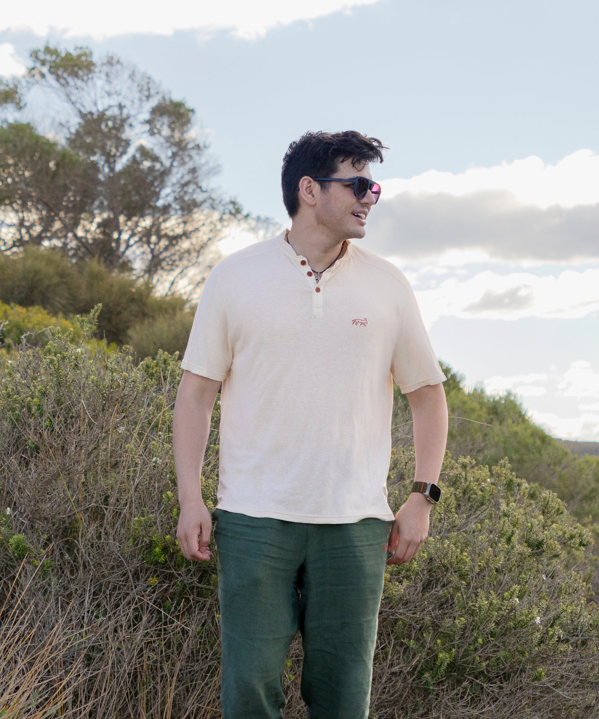 Congaree - Men's Short Sleeve Henley