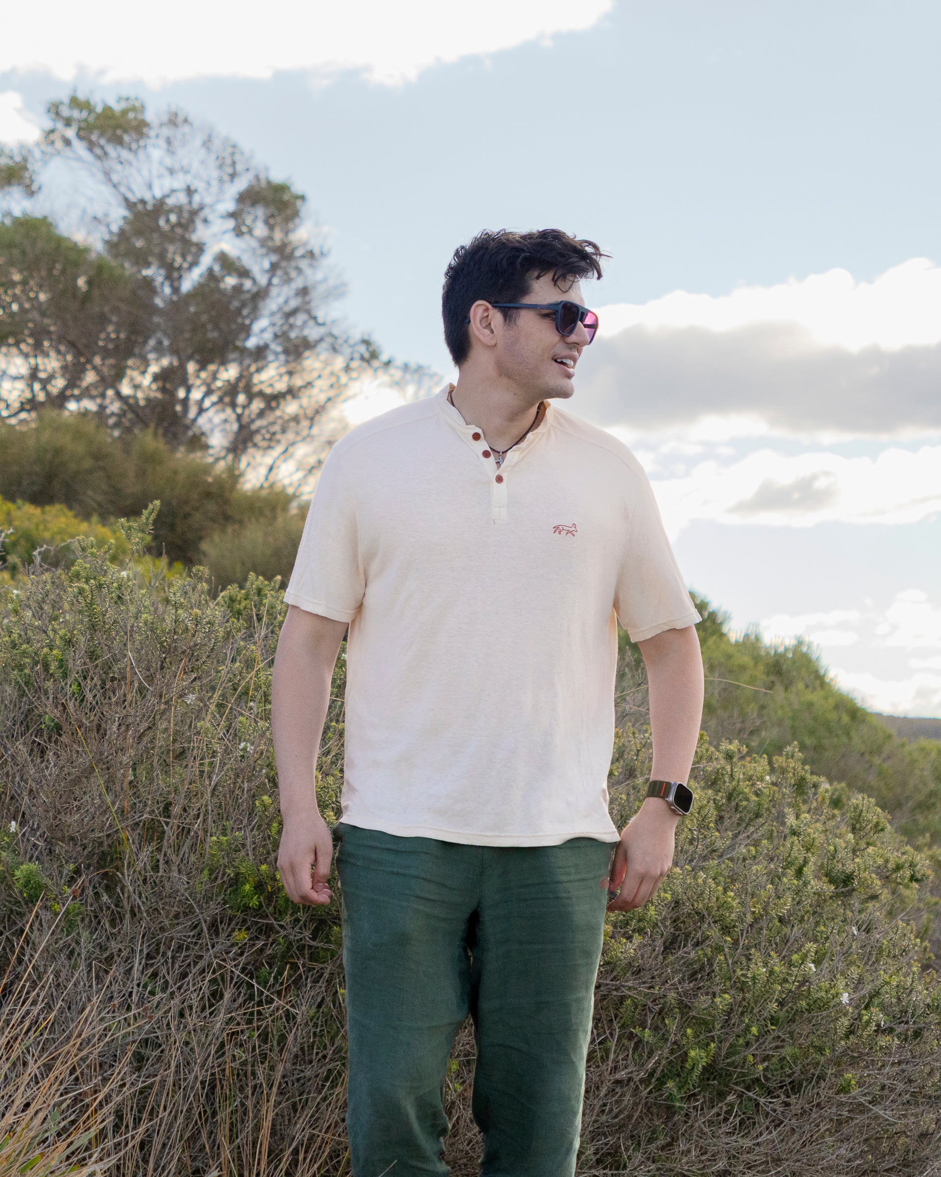 Congaree - Men's Short Sleeve Henley