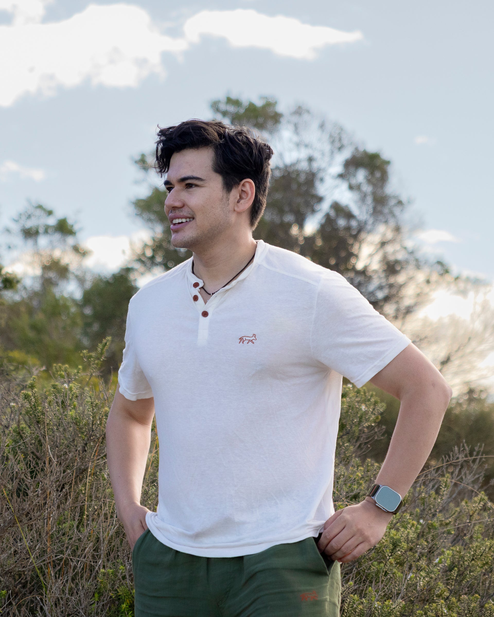 Congaree - Men's Short Sleeve Henley