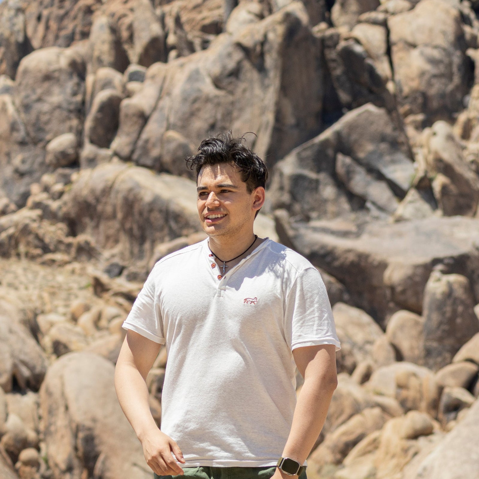 Men's "Congaree" Short Sleeve Henley