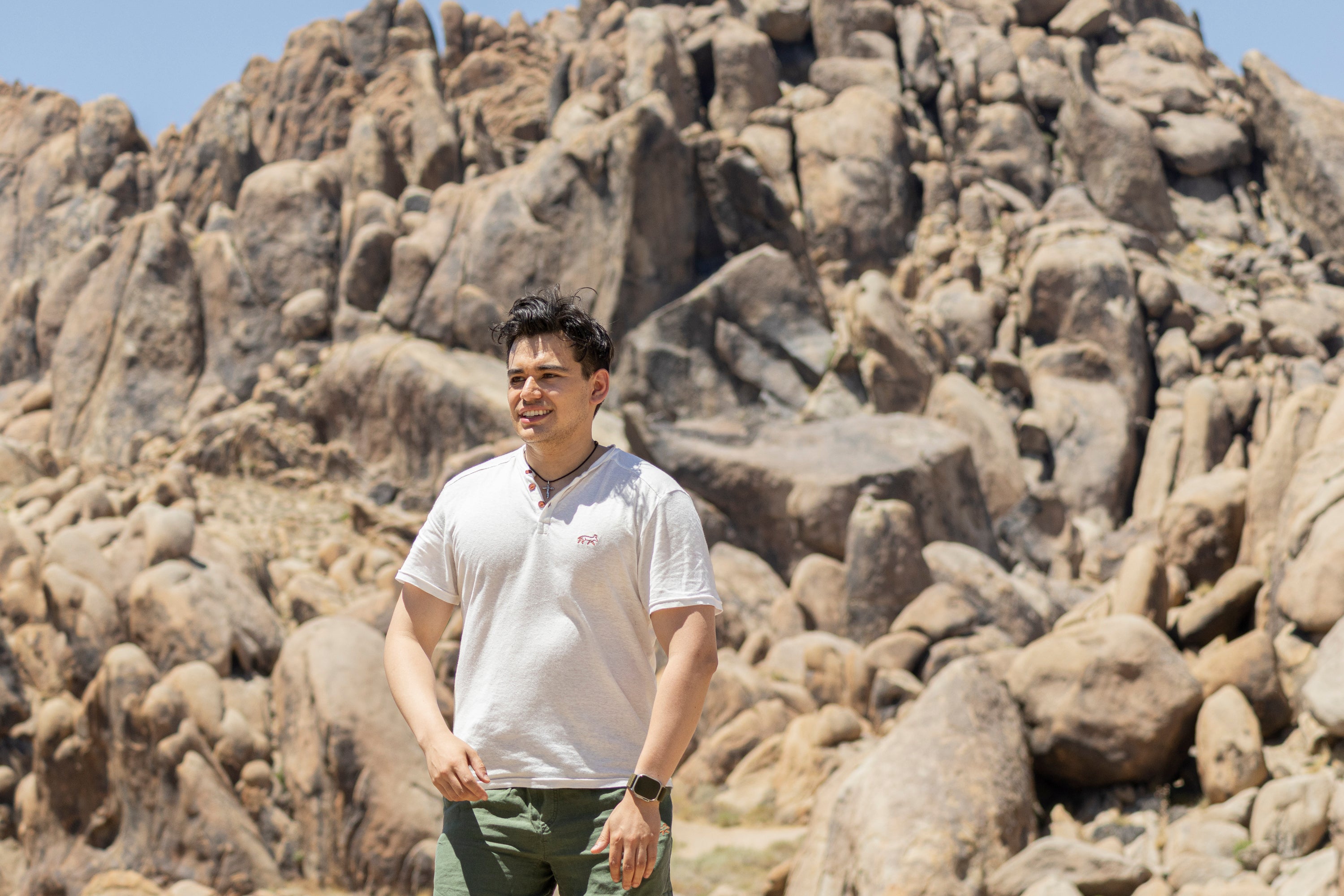 Men's "Congaree" Short Sleeve Henley