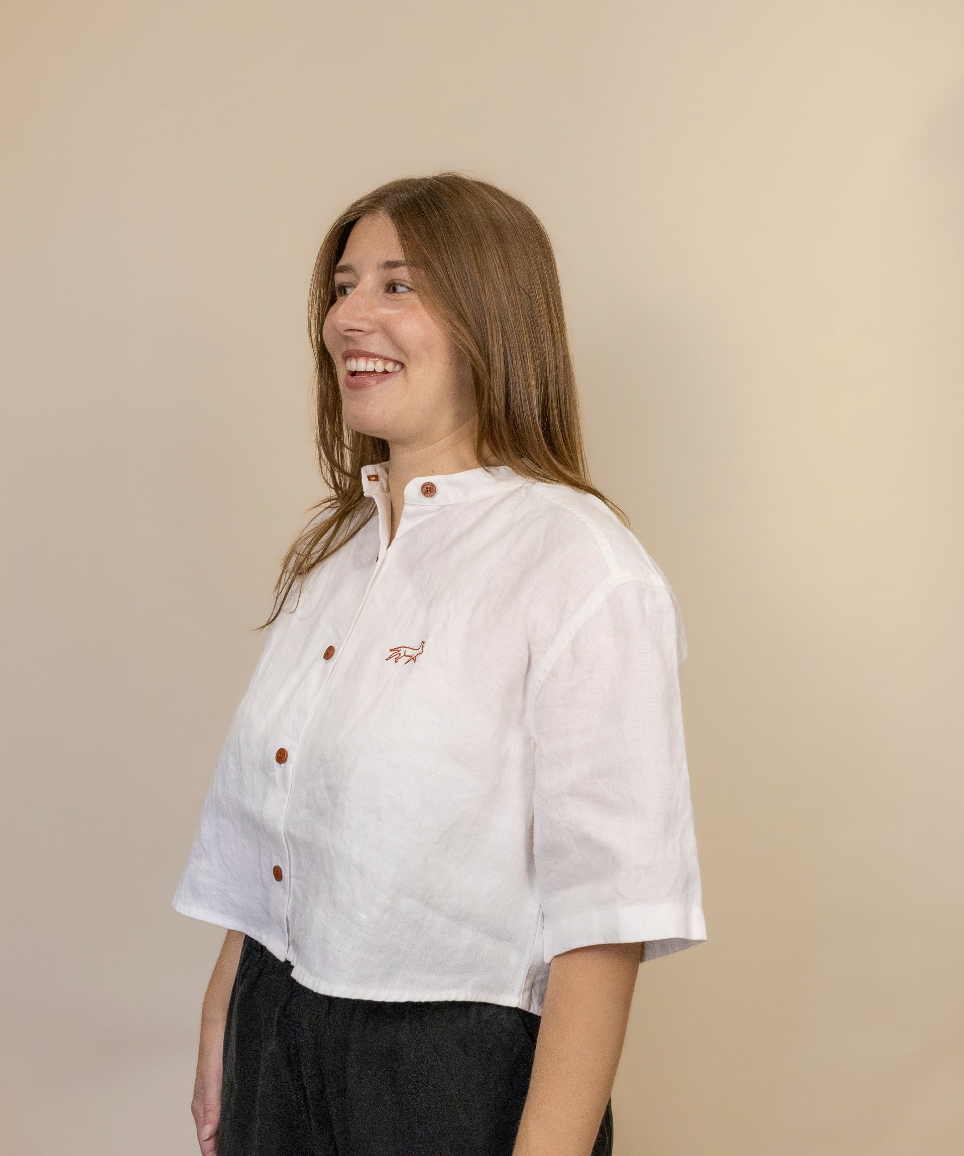 Biscayne - Women's Cropped Short Sleeve Shirt