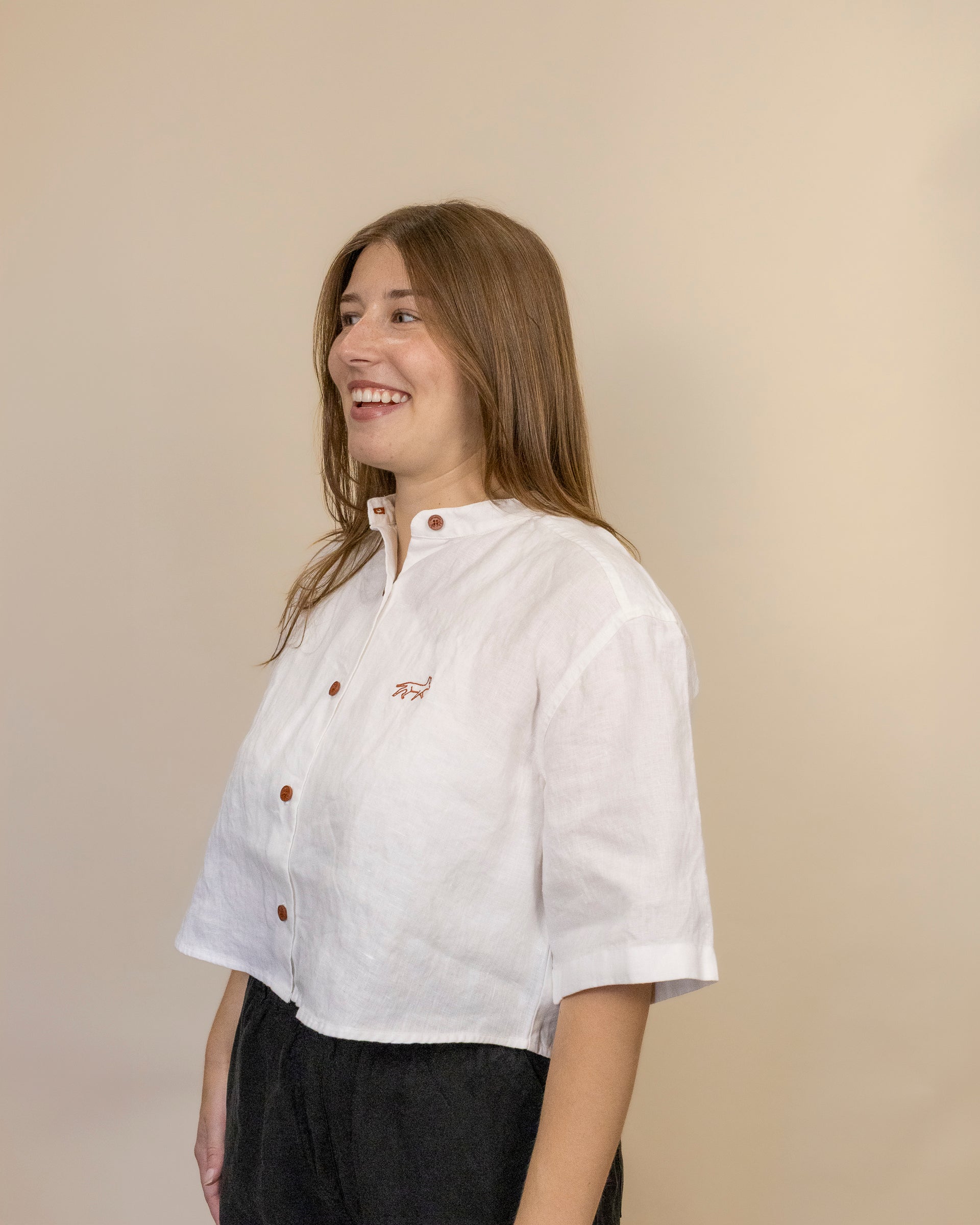 Biscayne - Women's Cropped Short Sleeve Shirt