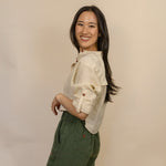 Arches - Women's Cropped Long Sleeve Shirt