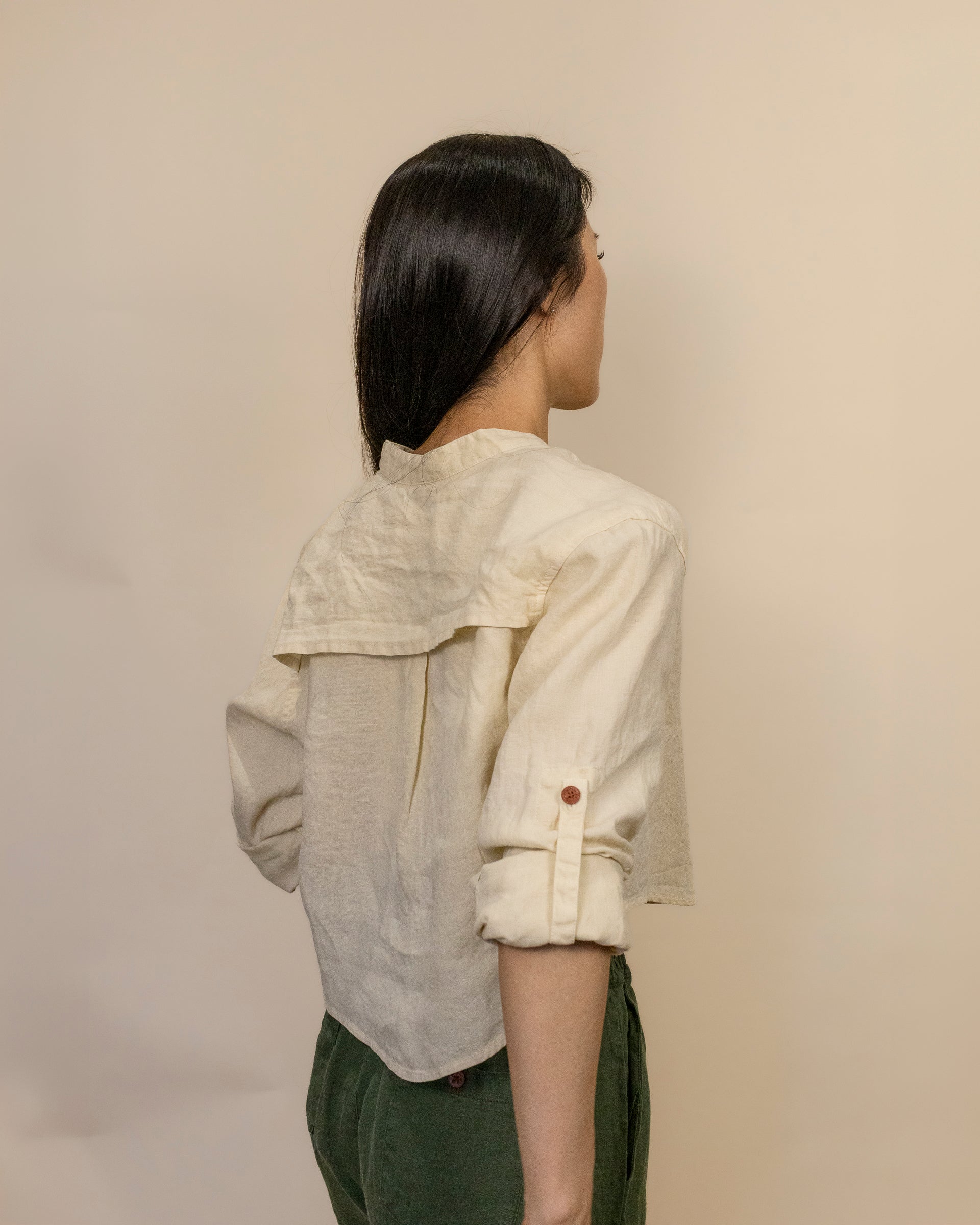 Arches - Women's Cropped Long Sleeve Shirt