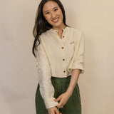 Arches - Women's Cropped Long Sleeve Shirt