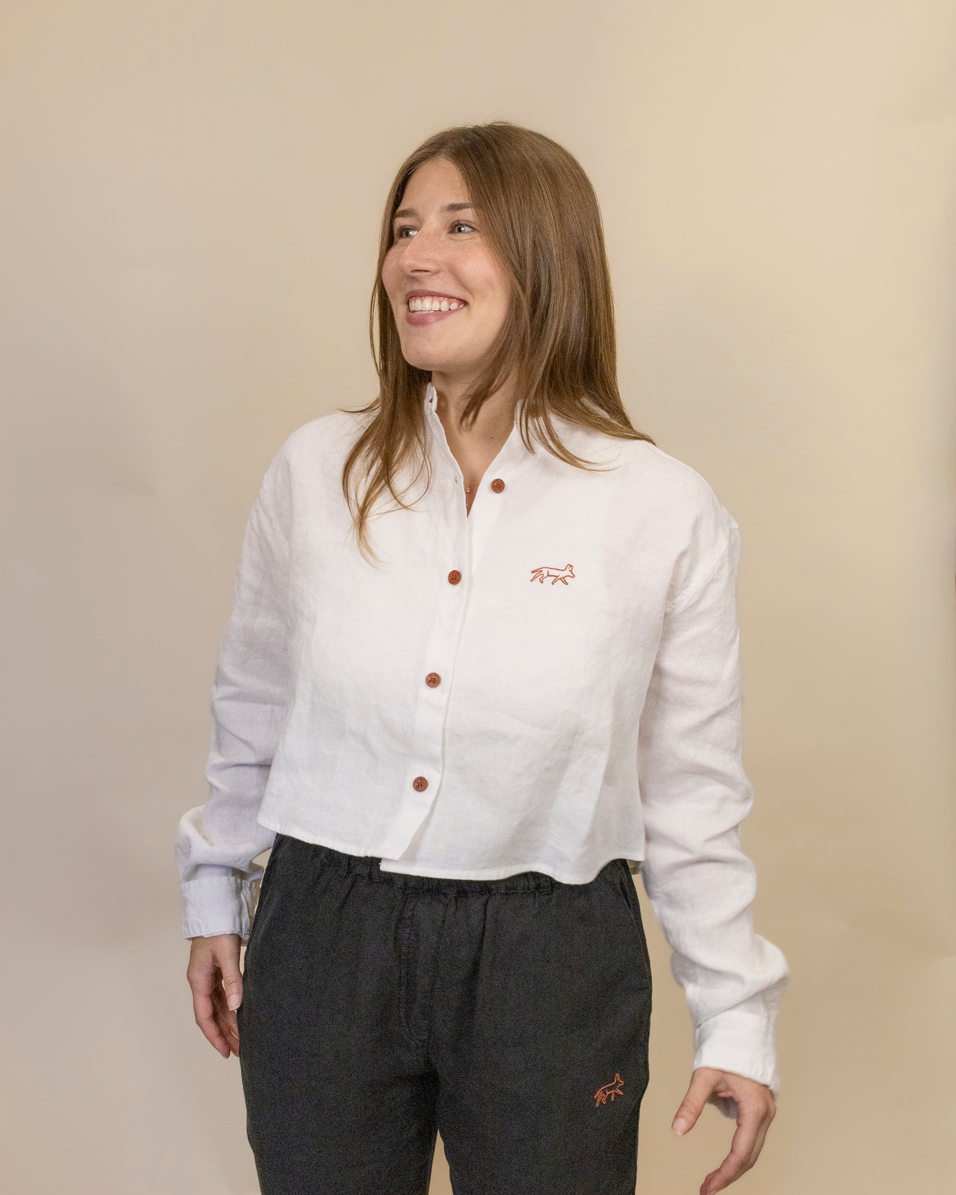 Arches - Women's Cropped Long Sleeve Shirt