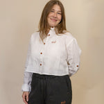 Arches - Women's Cropped Long Sleeve Shirt