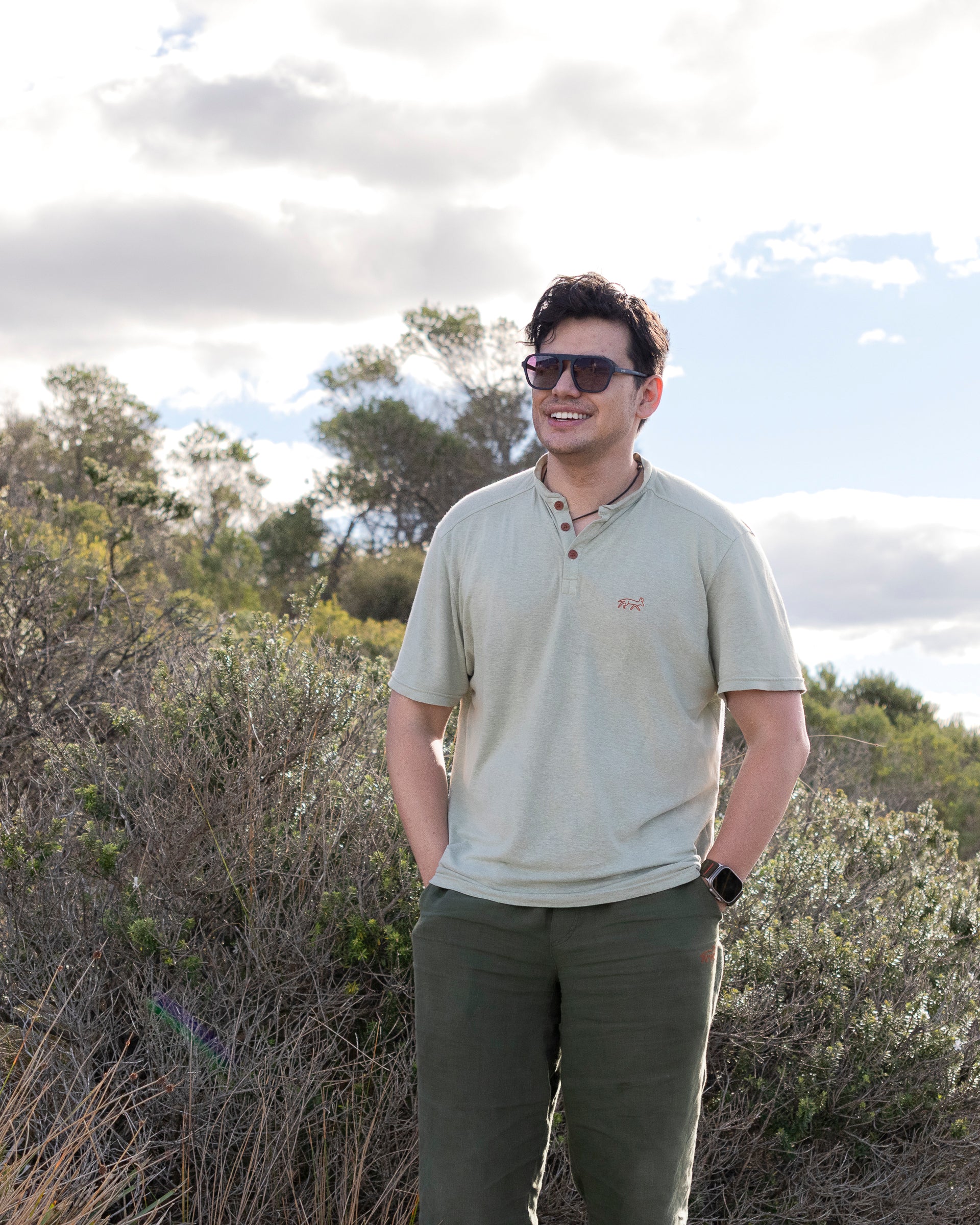 Congaree - Men's Short Sleeve Henley